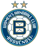 Logo du ŽRK Budućnost Podgorica