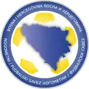alt=Écusson de l' Équipe de Bosnie-Herzégovine -17 ans