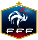 alt=Écusson de l' Équipe de France de beach soccer en 2012