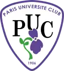 Logo du Paris Universitaire Club (athlétisme)