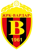 Logo du ŽRK Vardar Skopje