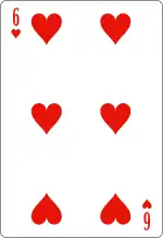Six de cœur