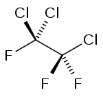 Image illustrative de l’article 1,1,2-Trichloro-1,2,2-trifluoroéthane