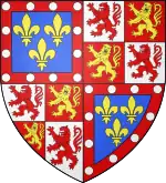 Description de l'image Armoiries Charles IV Alençon.svg.