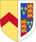 Description de l'image Arms of Anne of Gloucester, Countess of Stafford.svg.