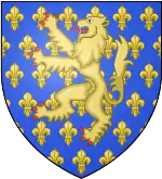 Description de l'image Arms of Beaumont (Baron Beaumont, 1309).svg.
