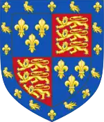 Description de l'image Arms of Edmund Tudor, Earl of Richmond.svg.