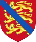 Description de l'image Arms of Henry, 3rd Earl of Leicester and Lancaster.svg.