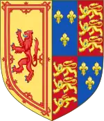 Description de l'image Arms of Margaret Tudor, Queen of Scots.svg.