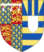 Description de l'image Arms_of_Philippa_of_Clarence,_5th_Countess_of_Ulster.svg.