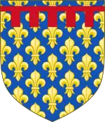 Description de l'image Arms of Philippe Hurepel.svg.