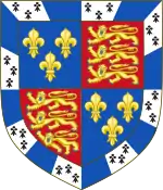 Description de l'image Arms of Thomas Beaufort, 1st Duke of Exeter moderne.svg.