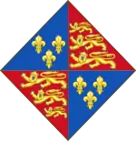 Description de l'image Arms of a Tudor Princess.svg.