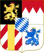 Description de l'image Arms of the Kingdom of Bavaria 1835-1918.svg.