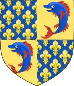 Description de l'image Arms of the dauphin Jean.svg.