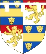 Description de l'image CoA of John de la Pole, 1st Earl of Lincoln.svg.