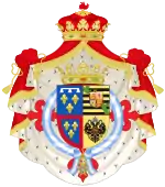 Description de l'image Coat of Arms of Alvaro of Orleans, 6th Duke of Galliera.svg.
