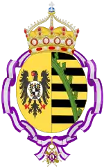 Description de l'image Coat of Arms of Augusta, German Empress (Order of María Luisa).svg.