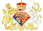 Description de l'image Coat of Arms of Augusta Sophia of the United Kingdom.svg.