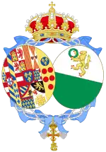 Description de l'image Coat of Arms of Camilla, Duchess of Castro.svg.