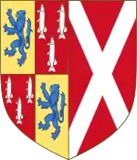Description de l'image Coat of Arms of Eleanor Neville, Countess of Northumberland.svg.
