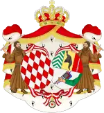 Description de l'image Coat of Arms of Ghislaine, Princess of Monaco.svg.