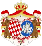 Description de l'image Coat of Arms of Grace, Princess of Monaco.svg.