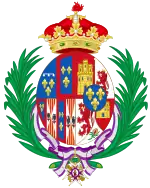 Description de l'image Coat of Arms of Infanta Eulalia of Spain, Duchess of Galliera.svg.