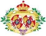 Description de l'image Coat of Arms of Infanta María Amalia of Spain.svg.