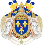 Description de l'image Coat of Arms of Louis-Joseph de Vendôme.svg.