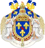 Description de l'image Coat of Arms of Louis II de Bourbon-Condé.svg.