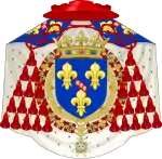Description de l'image Coat of Arms of Louis de Bourbon, duke of Mercœur.svg.