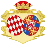Description de l'image Coat of Arms of Louise, Princess of Monaco.svg.