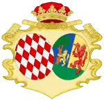 Description de l'image Coat of Arms of Maria Caterina, Princess of Monaco.svg.