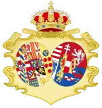 Description de l'image Coat of Arms of Maria Theresa, Queen of the Two Sicilies.svg.