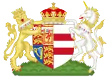 Description de l'image Coat of Arms of Marie Christine von Reibnitz, Princess Michael of Kent.svg.