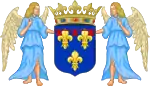 Description de l'image Coat of Arms of Prince Charles-Louis, Duke of Chartres.svg.