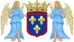 Description de l'image Coat of Arms of Prince Eudes, Duke of Angoulême.svg.