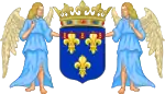 Description de l'image Coat of Arms of Prince Foulques, Count of Eu, Duke of Aumale.svg.