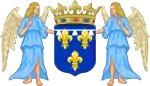Description de l'image Coat of Arms of Prince Jacques, Duke of Orléans.svg.