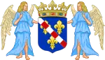 Description de l'image Coat of Arms of Prince Michel, Count of Évreux.svg.