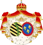Description de l'image Coat of Arms of Princess Marie Louise of Bourbon-Parma.svg.