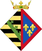 Description de l'image Coat of Arms of Princess Nadezhda of Bulgaria.svg.