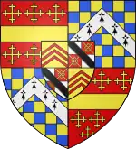 Description de l'image Coat of Arms of Richard de Beauchamp, 13th Earl of Warwick.svg.