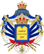 Description de l'image Coat of Arms of the July Monarchy (1831-48).svg.