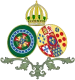 Description de l'image Coat of arms of Princess Maria de la Esperanza of Bourbon-Two Sicilies.svg.