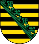 Description de l'image Coat of arms of Saxony.svg.