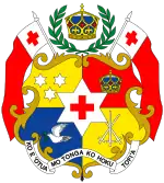 Description de l'image Coat of arms of Tonga.svg.