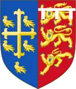 Description de l'image Coats of arms of Thomas de Mowbray, 1st Duke of Norfolk.svg.