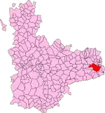 Localisation de Peñafiel